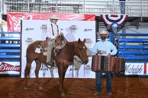 Koy Morgan and Play Knot win the Junior Youth class at the RHAA National Finals.